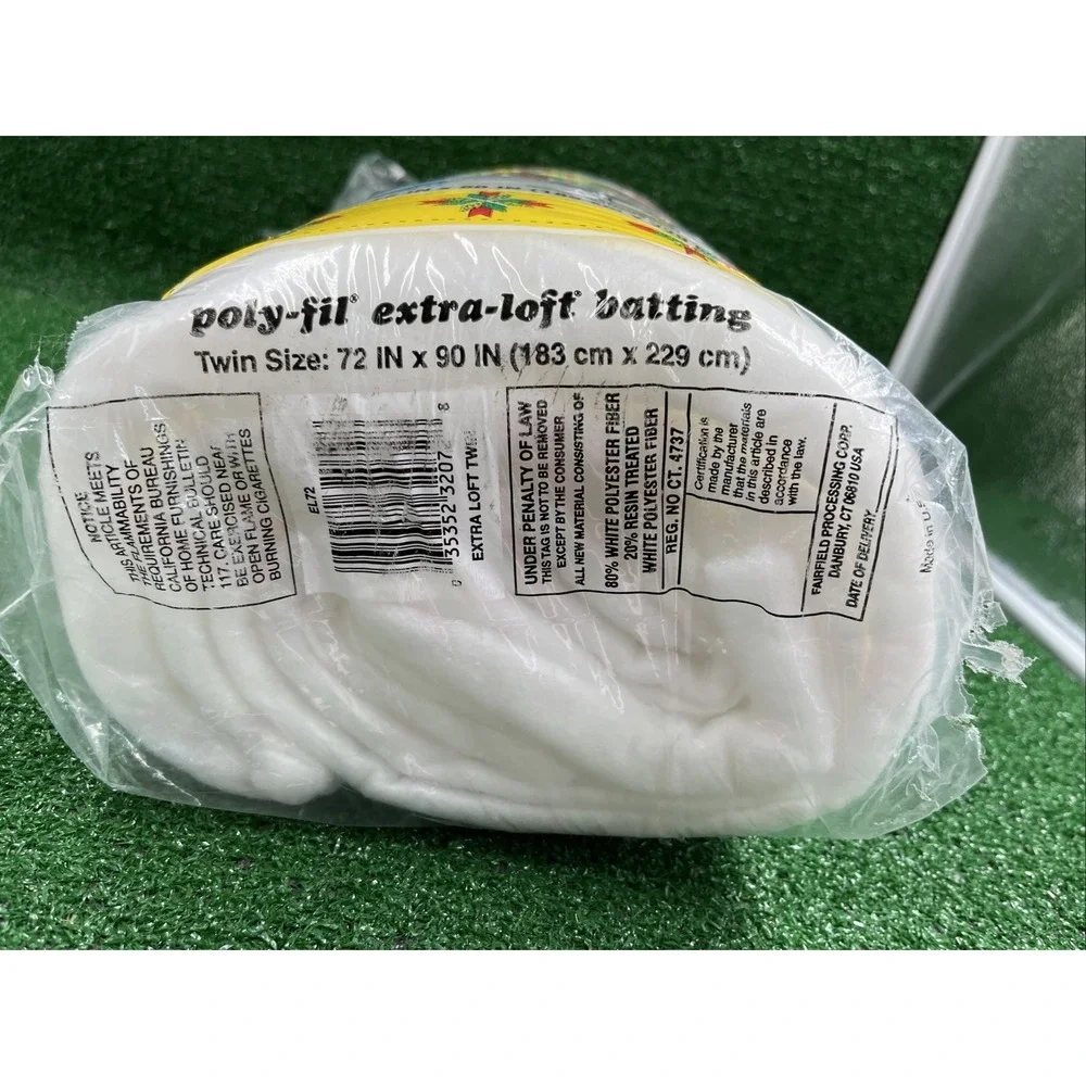 Fairfield Poly-Fil Extra-Loft Quilt Batting Medium 72